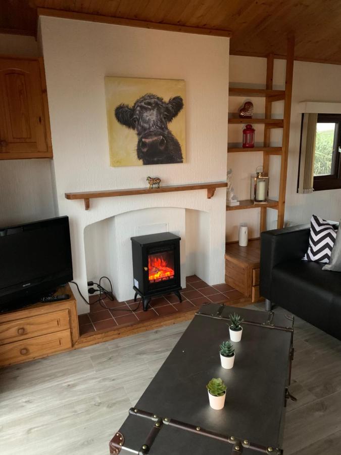 Lodge Cabin With Fabulous Views - Farm Holiday Stranraer Ngoại thất bức ảnh