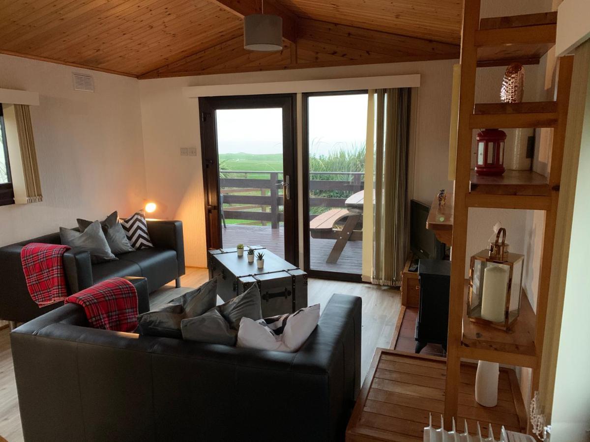 Lodge Cabin With Fabulous Views - Farm Holiday Stranraer Ngoại thất bức ảnh