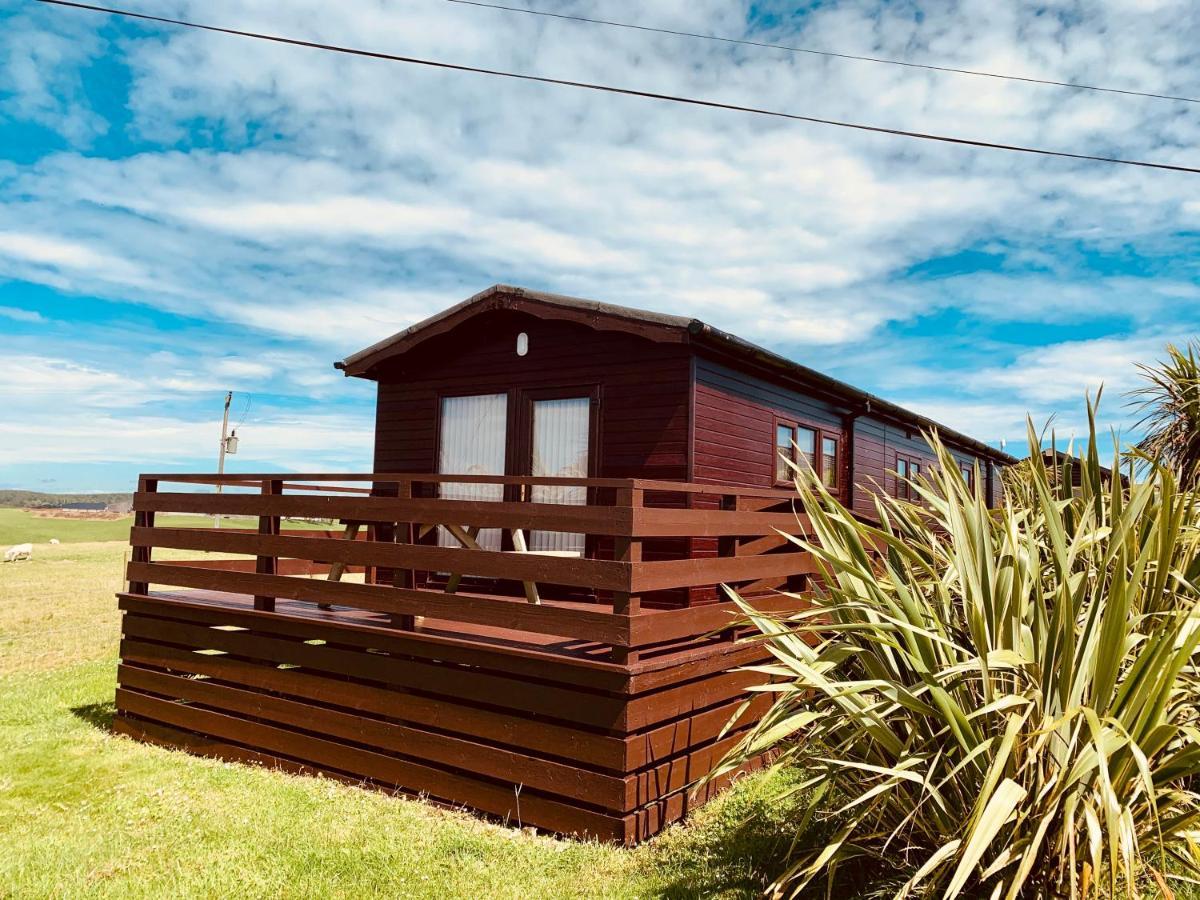Lodge Cabin With Fabulous Views - Farm Holiday Stranraer Ngoại thất bức ảnh