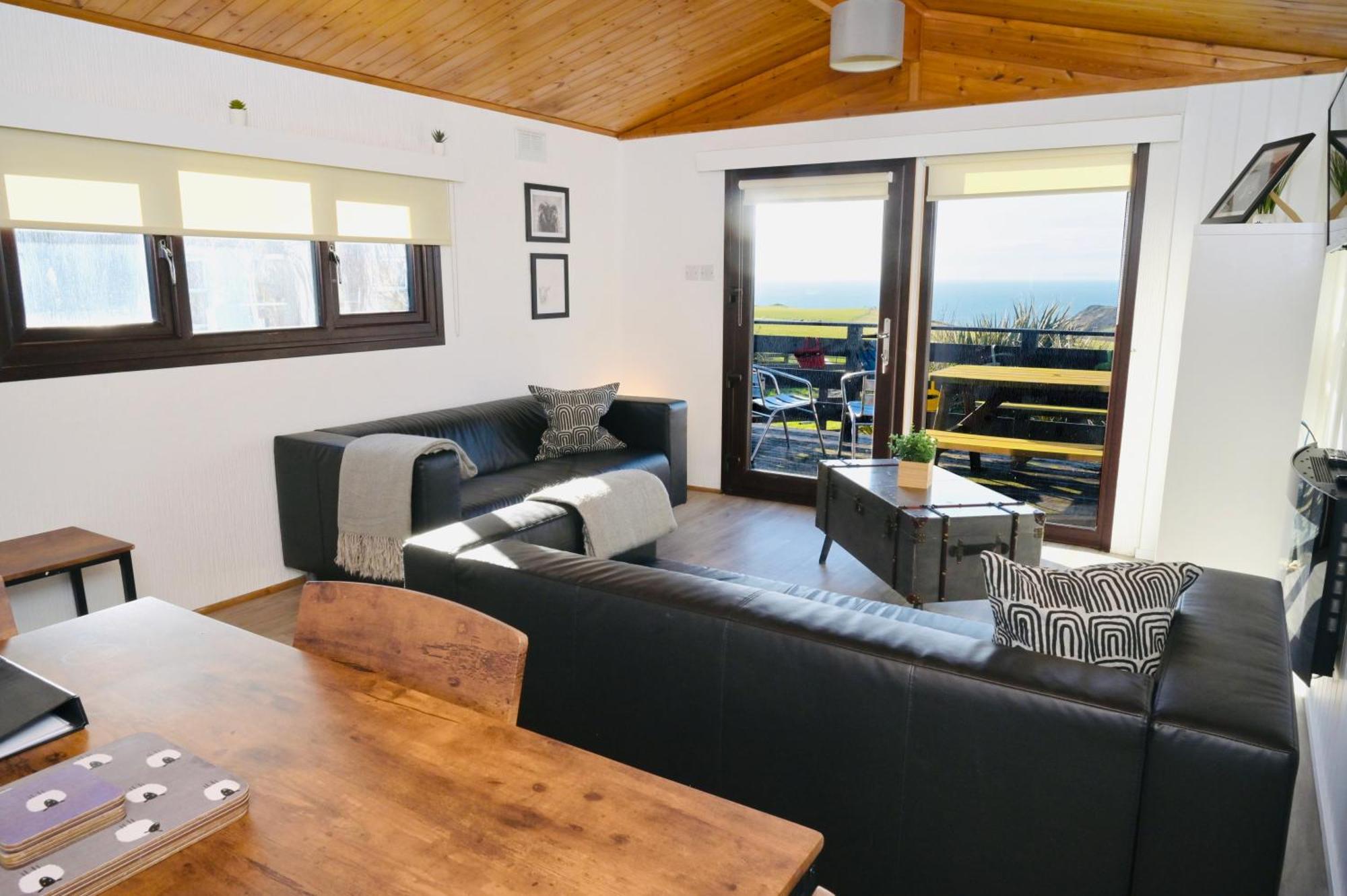 Lodge Cabin With Fabulous Views - Farm Holiday Stranraer Ngoại thất bức ảnh